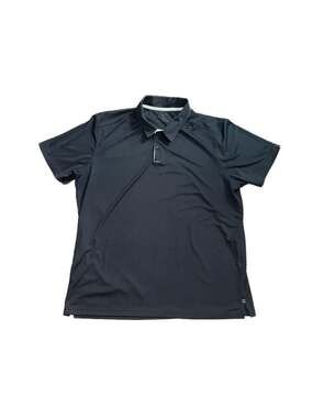 Oakley Men's Black Tailored Fit Quick-Dry Performance Golf Polo Shirt Size XXL